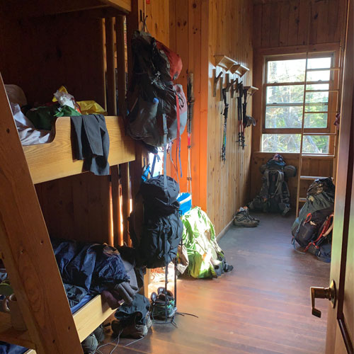 White Mountains Galehead Hut Bunks