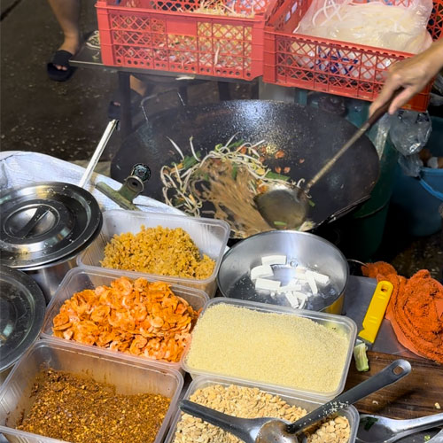 Street food in Thailand