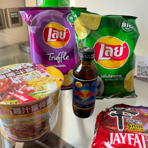 Thailand 7-eleven Snacks